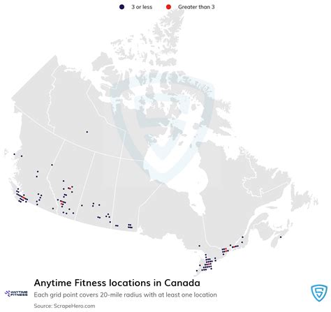 All Anytime Fitness Locations.